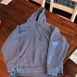 Pure Barre Slate Blue hoodie